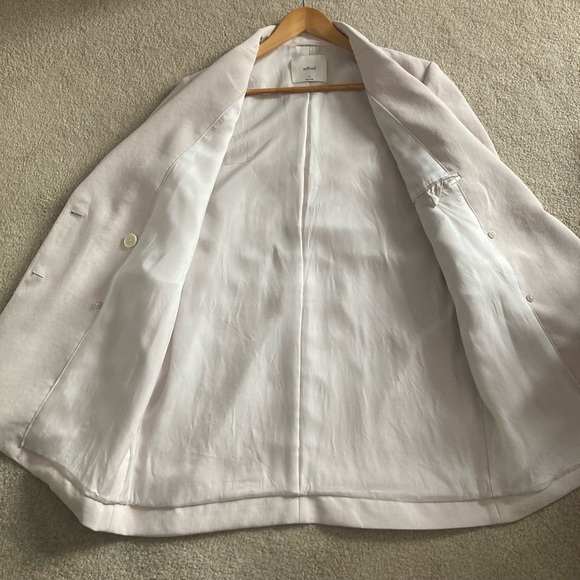Aritzia Wilfred cherelle blazer, vin gris, size S - Picture 8 of 14